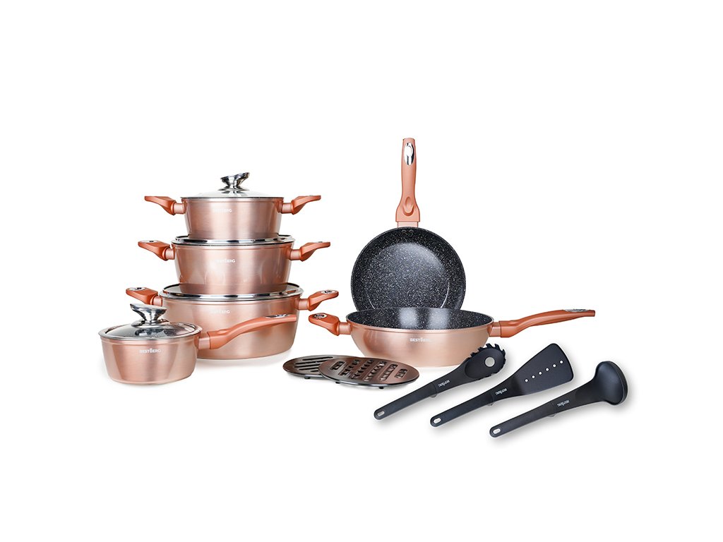 15dílná sada nádobí BestBerg obsah balení